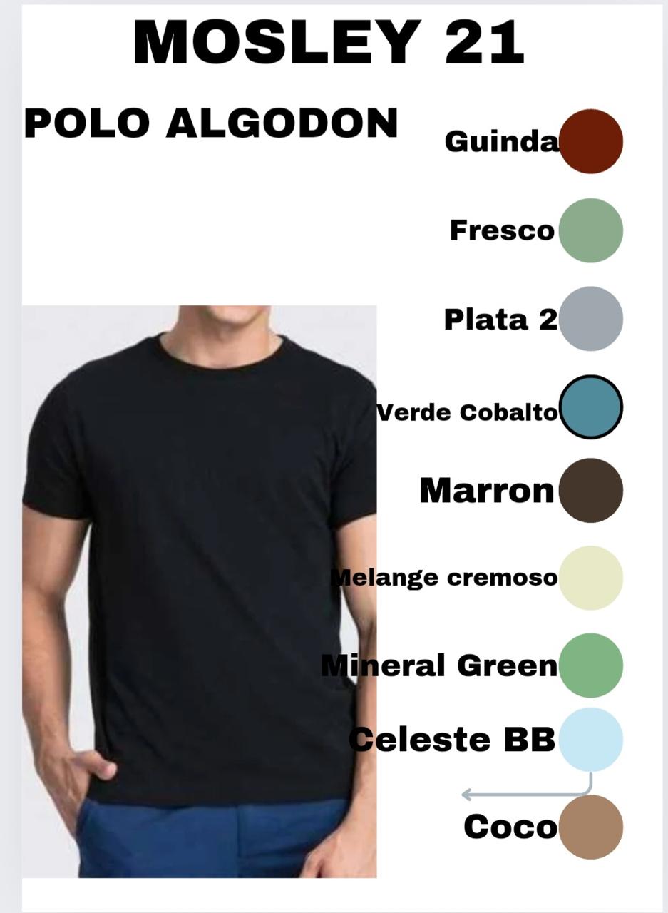 Polo Básico Algodón con Antipilling