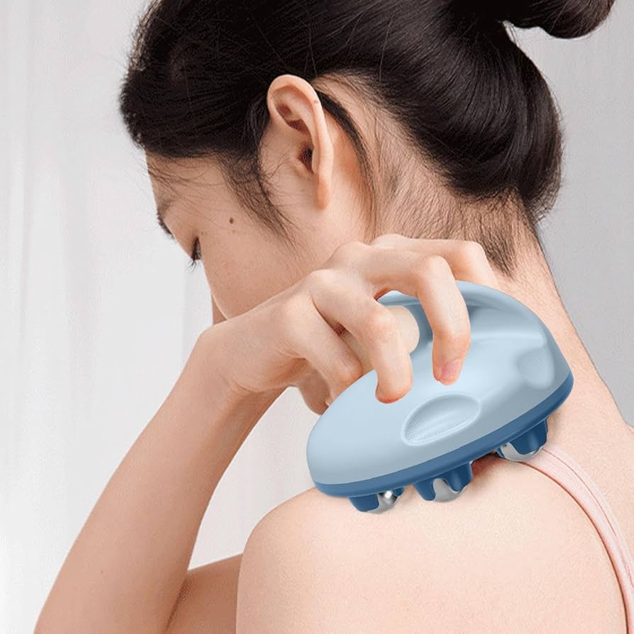 Masajeador de Bolas de Acero Giratorias